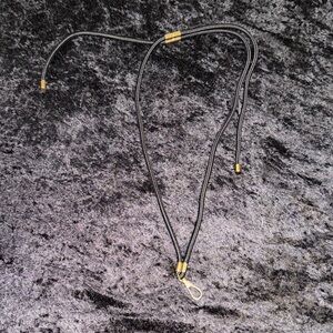 Elegant Black and Gold Necklace